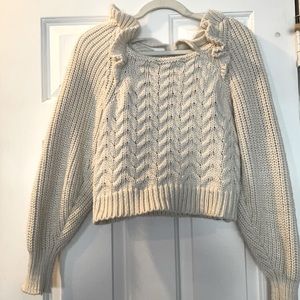 Zara Tie Back Sweater